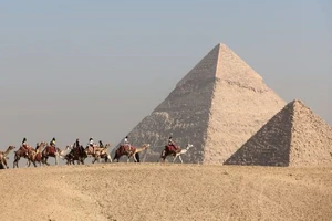 Tìm thấy hành lang bí mật bên trong Đại Kim tự tháp Giza