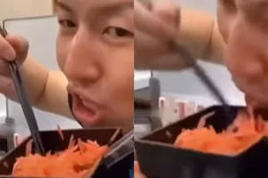 Thực khách bị bắt vì nhúng đũa vào bát gừng dùng chung 