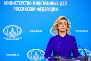 Phát ngôn viên Bộ Ngoại giao Nga Maria Zakharova. Ảnh: TASS