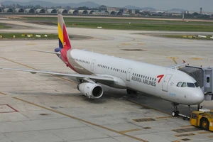 Một chiếc Airbus A321-200 của Asiana Airlines. Ảnh: CNN
