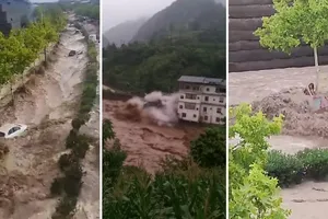 VIDEO: Mưa lũ kinh hoàng gây thiệt hại nhiều nơi trên thế giới 