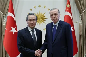 Ông Vương Nghị thăm Thổ Nhĩ Kỳ, bàn quan hệ song phương và về Ukraine