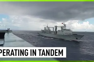 Nga-Trung tập trận ở biển Hoa Đông giữa thượng đỉnh Mỹ-Nhật-Hàn