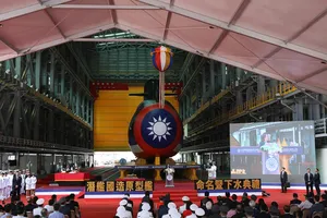 Đài Loan hạ thủy tàu ngầm nội địa đầu tiên