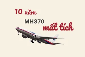 Đồ hoạ: 10 năm tìm kiếm máy bay MH370