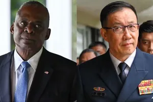 Bộ trưởng quốc phòng Mỹ-Trung có cuộc gặp ‘thực tế’ đầu tiên, bên lề Đối thoại Shangri-La 2024