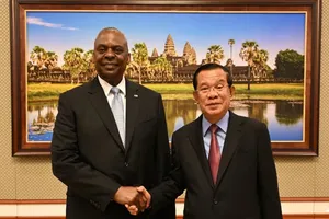 Ông Hun Sen kêu gọi Mỹ không đưa Campuchia vào cạnh tranh khu vực