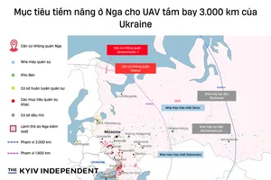 Ukraine công bố UAV tầm bay 3.000 km: Mối đe dọa mới với phòng không Nga?