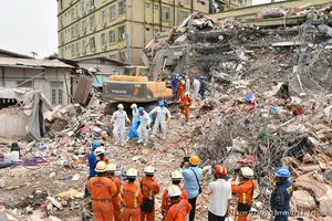 Động đất Myanmar: Mưa to, gió lớn làm phức tạp công tác cứu hộ, cứu trợ