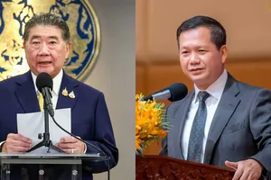 Thái Lan công bố phái đoàn sang Malaysia đàm phán với Campuchia