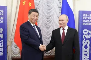 Ông Tập điện đàm ông Putin, đề cập quan hệ Mỹ-Nga 