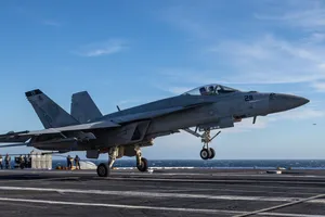 Tiêm kích F/A-18 của Hải quân Mỹ rơi ngoài khơi Virginia