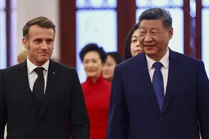 Ông Tập và ông Macron bàn những gì trong cuộc gặp tại Bắc Kinh?