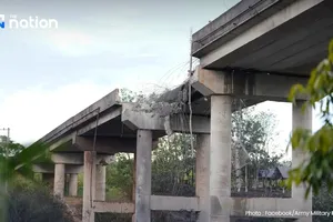 Thái Lan xác nhận triển khai F-16 thả bom cây cầu ở tỉnh Pursat của Campuchia