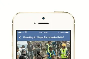 Người dùng Facebook đóng góp hơn 200 tỉ đồng cho nạn nhân động đất Nepal