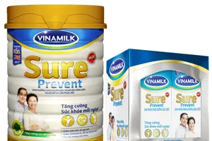Vinamilk Sure Prevent đồng hành 'Vì sức khỏe người Việt'