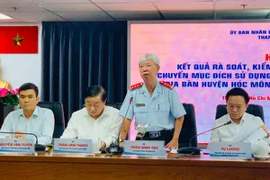 TP.HCM: Xử lý 1.386 hồ sơ sai phạm đất đai tại Hóc Môn