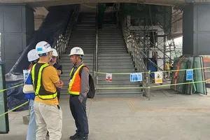 Lắp đặt thang máy, camera đo thân nhiệt... tại tuyến metro số 1