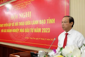 Bà Rịa- Vũng Tàu đối thoại với hơn 200 nhà đầu tư, doanh nghiệp
