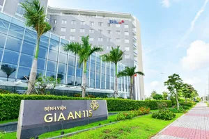 Sở Xây dựng kiểm tra 1 công trình xây dựng tại Khu Y tế 1.750 giường