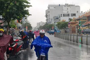 Hôm nay, nhiều nơi ở TP.HCM khả năng sẽ mưa cả ngày