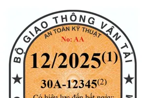 Nhiều thay đổi về đăng kiểm ô tô từ 1-1-2025