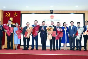 Công bố các quyết định về bổ nhiệm công chức lãnh đạo của Bộ Công Thương