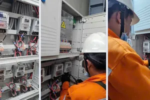 Sau phản ảnh, Tổng công ty Điện lực TP.HCM ngay lập tức cấp điện cho hàng trăm hộ dân