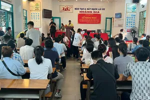 Nhiều điểm mới khi học lấy bằng lái xe từ ngày 1-9