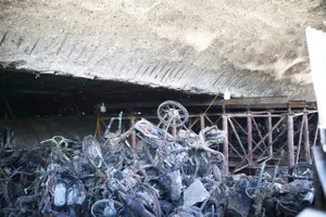 Hà Nội xử lý các bãi trông giữ xe sau vụ cháy ở gầm cầu Vĩnh Tuy