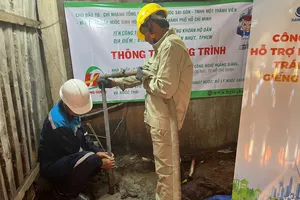 TP.HCM kêu gọi người dân hạn chế khai thác nước ngầm