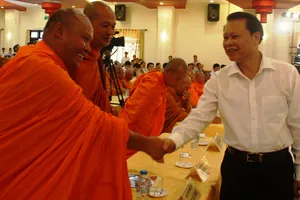 Họp mặt Tết cổ truyền Chol-Chnam-Thmay đồng bào Khmer Nam Bộ