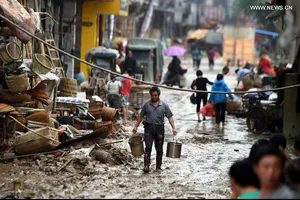 Mưa lũ lịch sử hoành hành các tỉnh miền Nam Trung Quốc