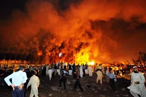 41 người chết vì đền thờ bị đánh bom