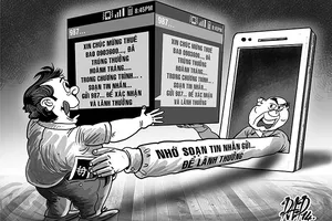 Chiếm đoạt 23 tỉ đồng từ tin nhắn rác