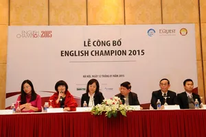 Khởi động cuộc thi English Champion 2015