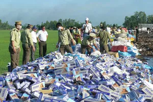 Tăng cường chống buôn lậu thuốc lá ở địa bàn trọng điểm