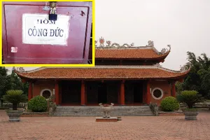 Viếng chùa ngày Phật Đản, trộm luôn thùng công đức