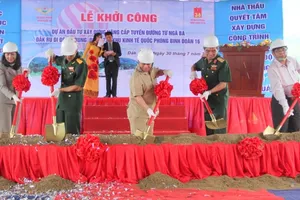 Khởi công tuyến đường nối quốc lộ 14 với vùng biên giới