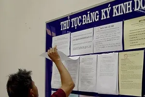 Đổi ngành nghề kinh doanh không thông báo, bị phạt 1-2 triệu đồng