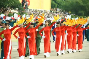 Khoảnh khắc đẹp trong lễ diễu binh, diễu hành ngày 2-9