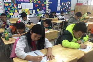 Gần 22.000 học sinh tranh tài ở cuộc thi tiếng Anh