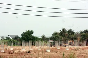 Khắc phục sự cố công trình nghiêng tại BV Đa khoa Kiên Giang