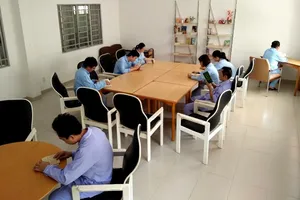 Ngắm phòng đọc sách đẹp dành cho bệnh nhân tâm thần