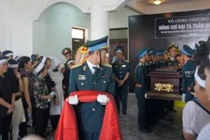 Lễ truy điệu Đại tá phi công Su-30 Trần Quang Khải: Đưa Anh về đất mẹ