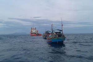 Tạm dừng tìm kiếm máy bay SU30-MK2 do thời tiết xấu