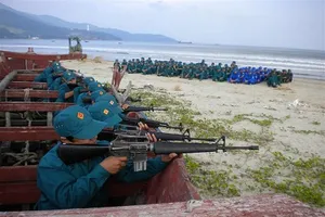 Nghệ An thành lập thêm trung đội dân quân biển có công cụ hỗ trợ