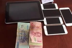 Trèo tường cuỗm 5 con heo đất của gia chủ