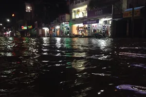 Cố đô Huế lại ngập nặng sau mưa