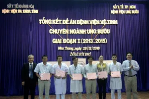 BV Khánh Hòa tiếp nhận 10 gói kỹ thuật điều trị ung thư